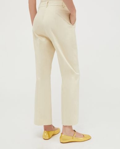  MAX&Co. - Quần ống đứng lưng cao phối túi xéo Tesoro 