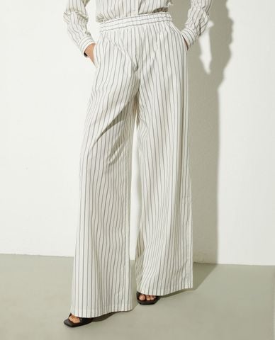  MAX&Co. - Quần nữ ống rộng lưng thun Gitane 