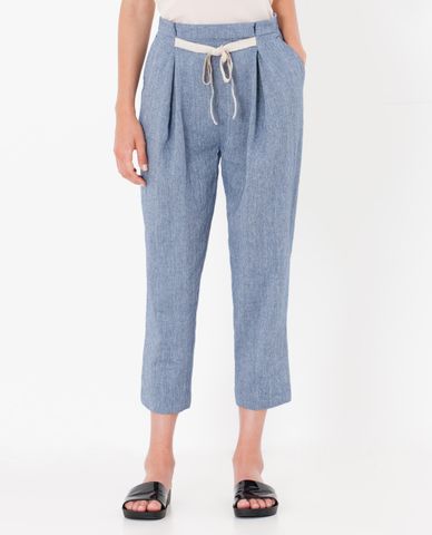  MAX&Co. - Quần kiểu nữ lưng cao phom lửng hiện đại 