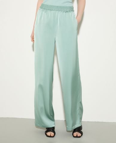  MAX&Co. - Quần nữ ống rộng lưng thun Verres 