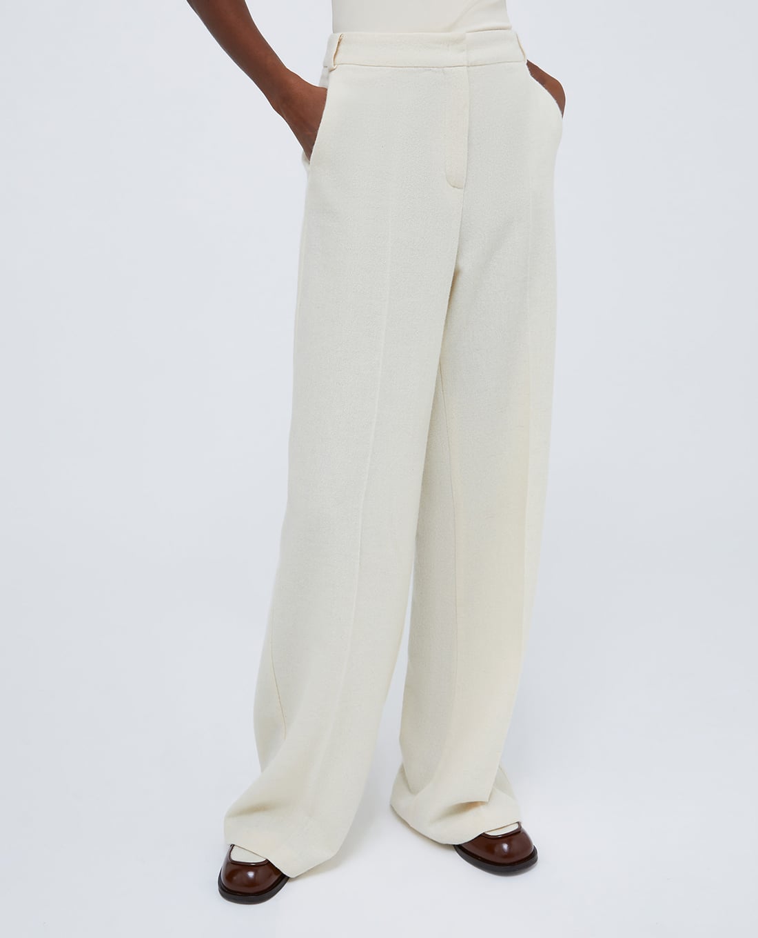 MAX&Co. - Quần nữ ống rộng lưng cao thời thượng Puffo