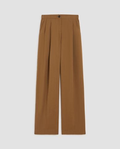  MAX&Co. - Quần ống rộng xếp li thời thượng Camino 