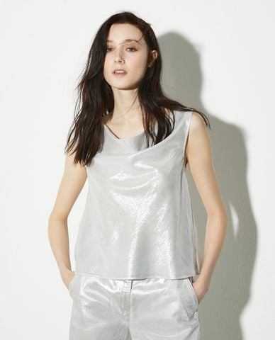  MAX&Co. - Áo sát nách cổ đổ hiện đại Capra 