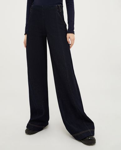  MAX&Co. - Quần jeans ống rộng phối túi Folder 