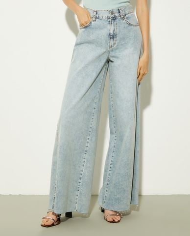  MAX&Co. - Quần jeans nữ ống rộng Cleopatra 