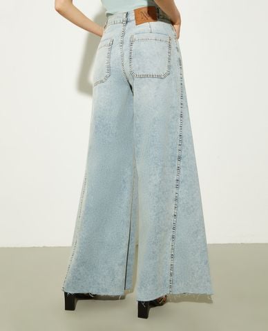  MAX&Co. - Quần jeans nữ ống rộng Cleopatra 