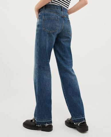  MAX&Co. - Quần jeans ống đứng phối tua rua Itsmo 