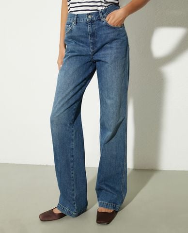  MAX&Co. - Quần jeans nữ ống rộng Campana 