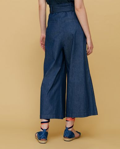  MAX&Co. - Quần culottes nữ Lightweight Denim 