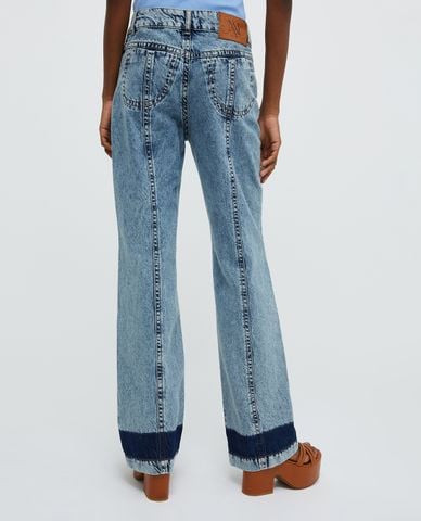  MAX&Co. - Quần jeans ống đứng phối màu năng động 