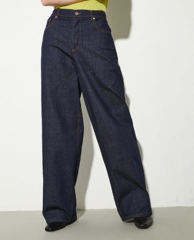  MAX&Co. - Quần jeans ống rộng lưng cao cá tính Calata 