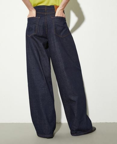  MAX&Co. - Quần jeans ống rộng lưng cao cá tính Calata 