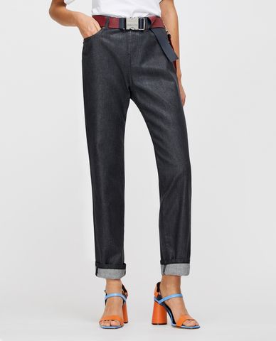  MAX&Co. - Quần jeans nữ phom suông Semi Glossy Organic 