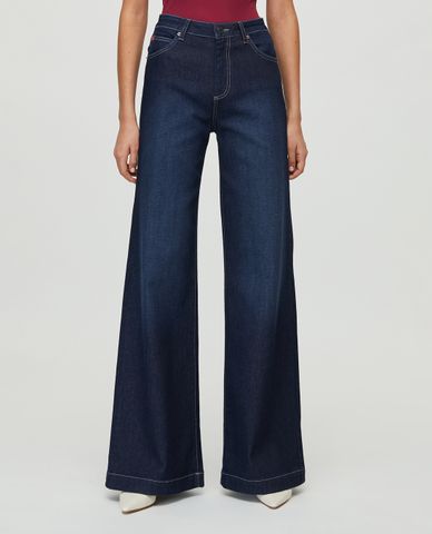  MAX&Co. - Quần jeans nữ ống rộng Flare Fit Organic 