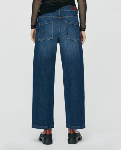 MAX&Co. - Quần jeans nữ ống rộng Straight Leg Cargo 