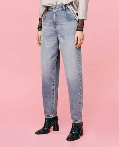  MAX&Co. - Quần jeans nữ ống đứng Barrel Leg 