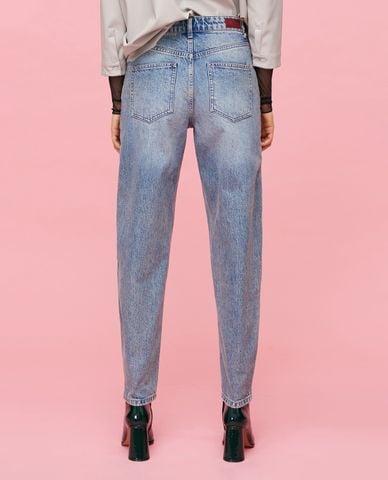  MAX&Co. - Quần jeans nữ ống đứng Barrel Leg 