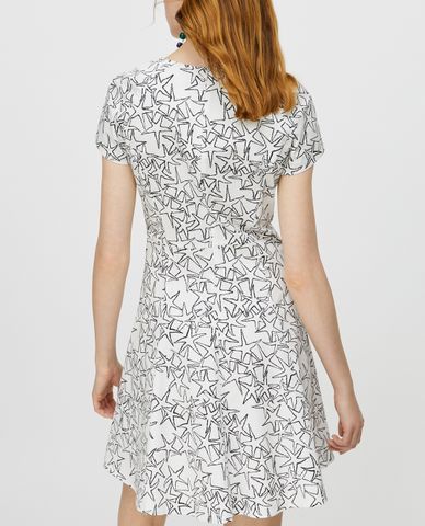  MAX&Co. - Đầm mini ngắn tay Gabardine Fit And Flare 