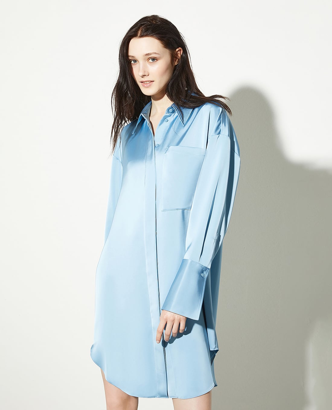 MAX&Co. - Đầm sơ mi mini phối thắt lưng nữ tính Trendy