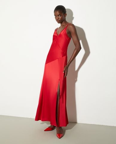  MAX&Co. - Đầm hai dây midi cổ V quyến rũ Sasia 