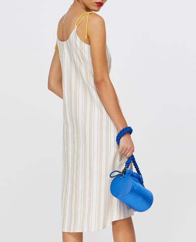  MAX&Co. - Đầm midi hai dây phom suông Poplin A Line 