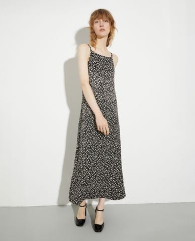  MAX&Co. - Đầm hai dây midi cổ vuông Trama 