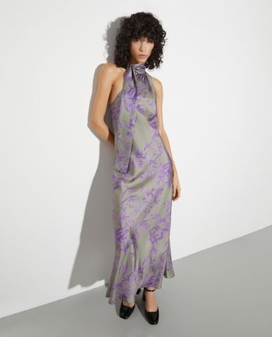  MAX&Co. - Đầm midi cổ yếm Flash 