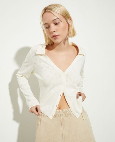  MAX&Co. - Áo khoác cardigan nữ cổ V tay dài Rodeo 