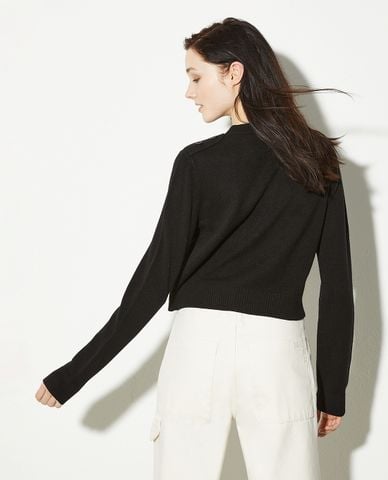  MAX&Co. - Áo khoác cardigan nữ phom croptop tay dài Aloe 