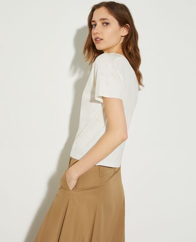  MAX&Co. - Áo thun nữ cổ tròn tay ngắn Arcella 