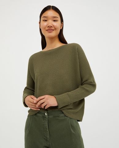  MAX&Co - Áo sweater dệt kim cổ tròn tay dài Scambio 
