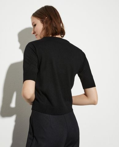  MAX&Co. - Áo thun nữ cổ tròn tay ngắn Aster 