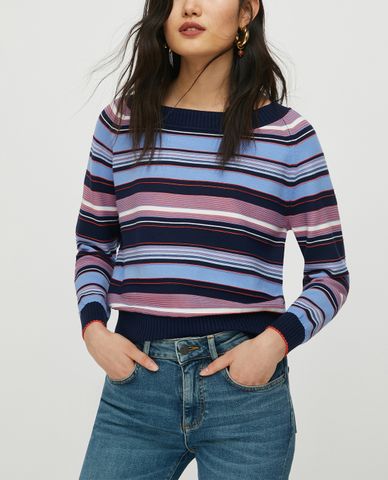  MAX&Co. - Áo cardigan nữ tay dài cổ tròn Boat 