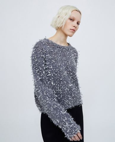  MAX&Co. - Áo sweater nữ cổ tròn tay dài Zarelia 