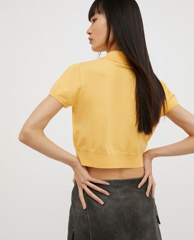  MAX&Co. - Áo polo phom croptop cổ bẻ năng động Simpaty 