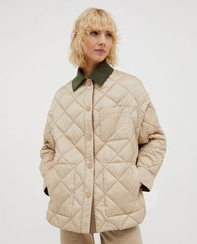  MAX&Co. - Áo khoác chần bông hai mặt cổ bẻ tay dài Loriana 