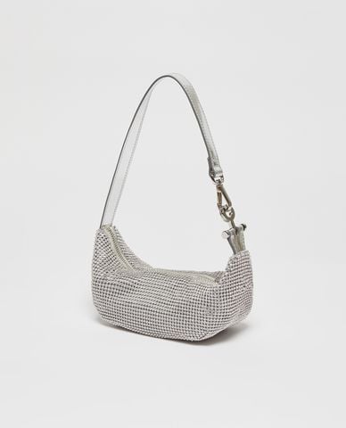  MAX&Co. - Túi đeo vai hình bán nguyệt đính đá Sparklehug 