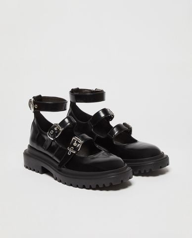  MAX&Co. - Giày búp bê đế thấp phối quai gài thời thượng Militaryballet 