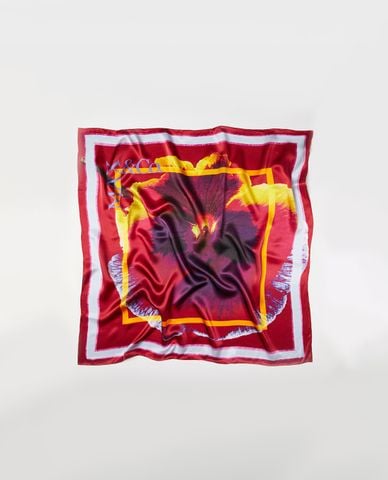  MAX&Co. - Khăn choàng nữ phom vuông in hoa Battista 