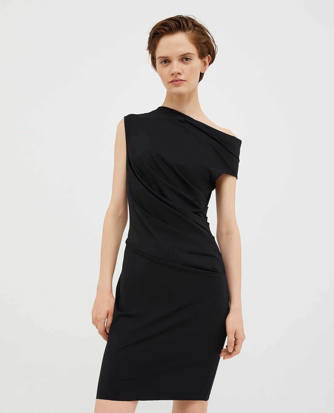 MAX&Co. - Đầm mini lệch vai chiết eo Frutta