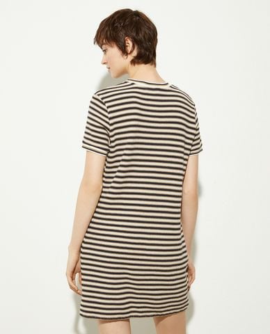  MAX&Co. - Đầm dệt kim mini kẻ sọc Fez 