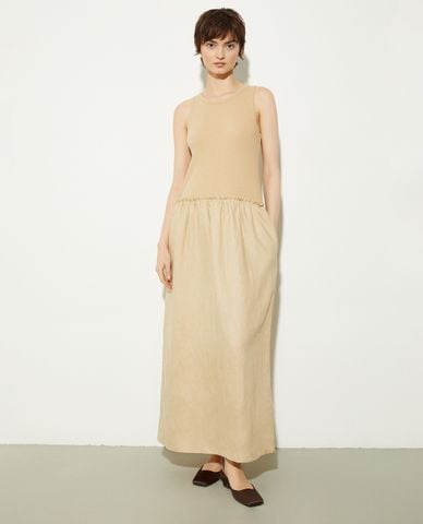  MAX&Co. - Đầm sát nách midi cổ tròn Melle 