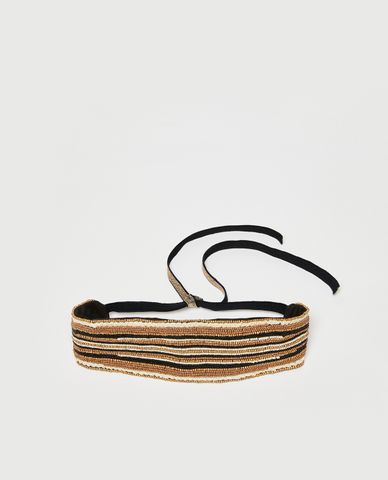  MAX&Co. - Băng đô cài tóc bản vừa phối hạt Verbqhead 