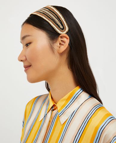  MAX&Co. - Băng đô cài tóc bản vừa phối hạt Verbqhead 