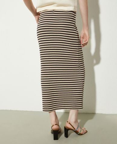  MAX&Co. - Chân váy phom suông midi Cognac 