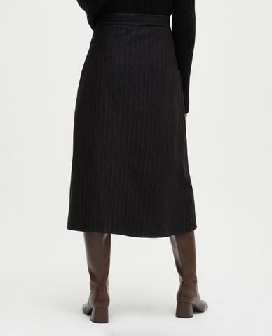  MAX&Co. - Chân váy phom suông midi phối thắt lưng Alloro 