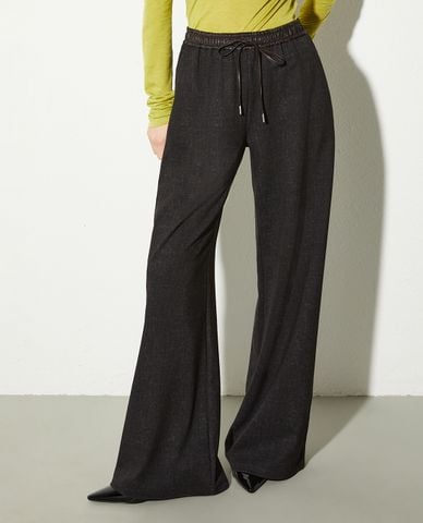  MAX&Co. - Quần nữ ống rộng lưng thun phối dây rút Bobby 