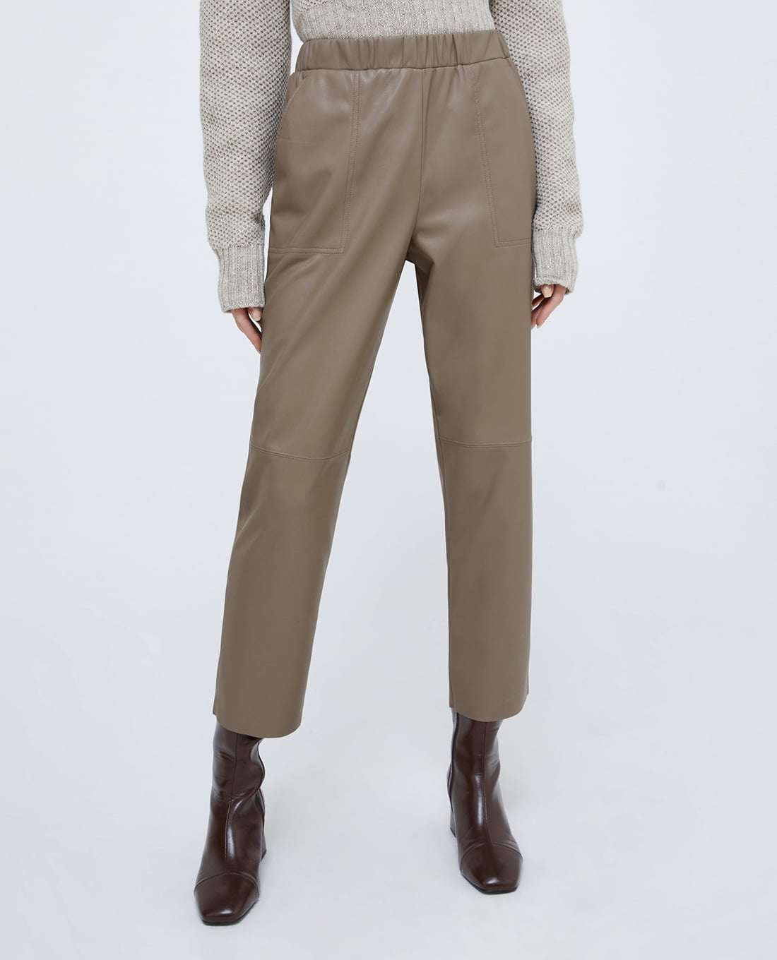 MAX&Co. - Quần nữ ống đứng lưng thun Creativo