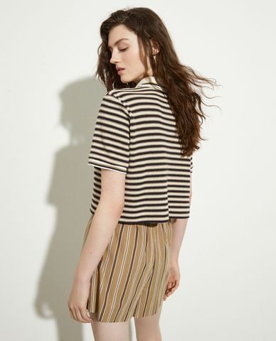  MAX&Co. - Áo polo nữ tay ngắn phom croptop Andina 