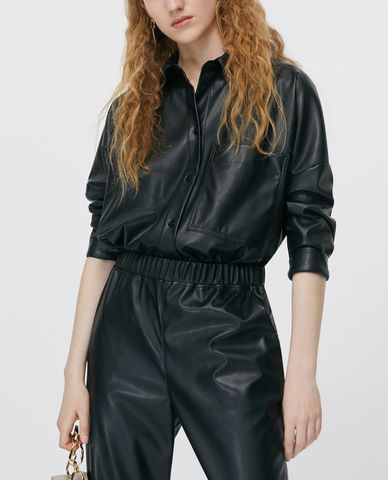  MAX&Co. - Áo khoác nữ cổ bẻ tay dài Jersey 